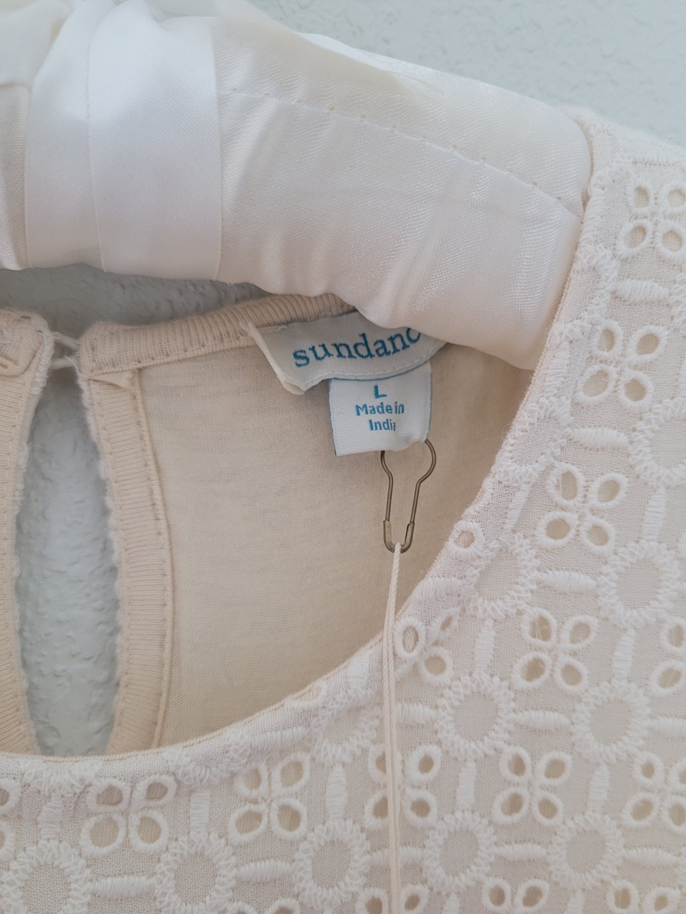 Sundance Cream Lace Tiered Midi Dress - Picture 3 of 11